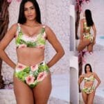 Conjunto Hot Pant Estampado Fuzzuê Sensatez 502003