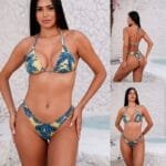 Biquini Calcinha Fio Dental Estampado Fuzzuê Desejo 505011