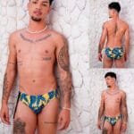 Sunga Cavada Fuzzuê Ousadia Estampada 602502