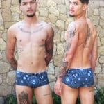 Sunga Tradicional Fuzzuê Fascínio Estampada 604501