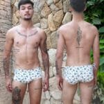 Sunga Tradicional Fuzzuê Fascínio Estampada 604506